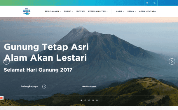 contoh web company profile buatan Tonjoo