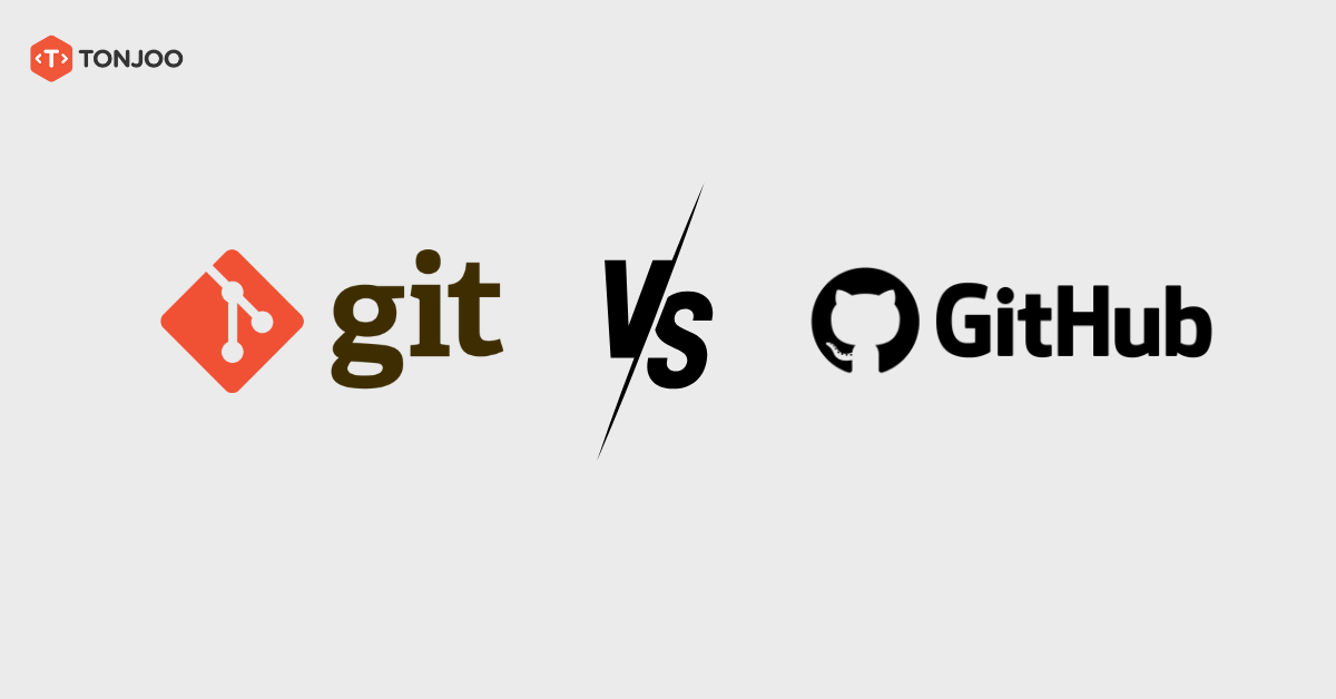 Differences between Git and GitHub.