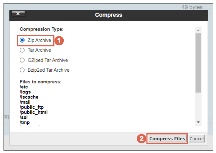 How to Manually Back Up WordPress in cPanel