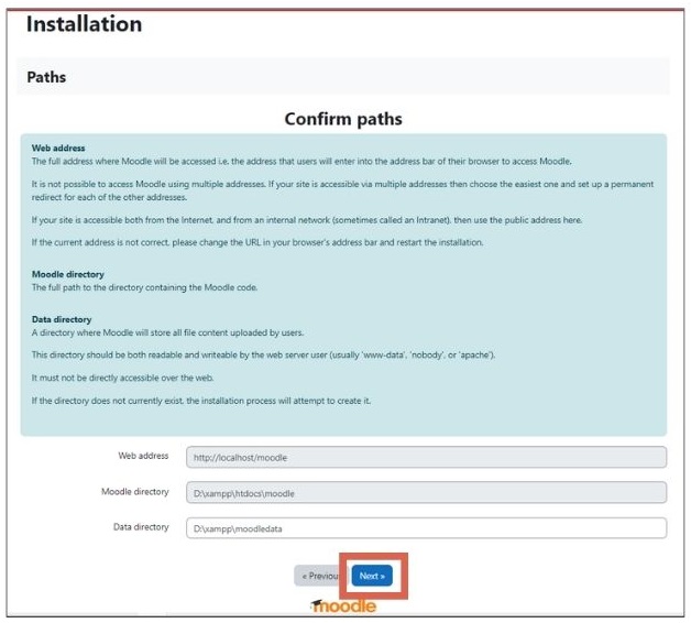 cara install moodle di localhost xampp