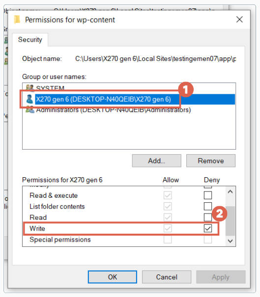 How to Fix "The uploaded file could not be moved to..." in WordPress