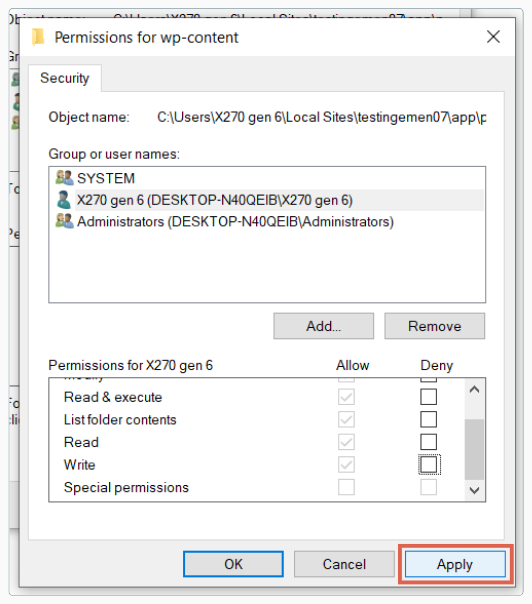 How to Fix "The uploaded file could not be moved to..." in WordPress