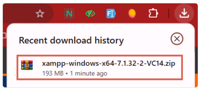 how to downgrade php version in xampp