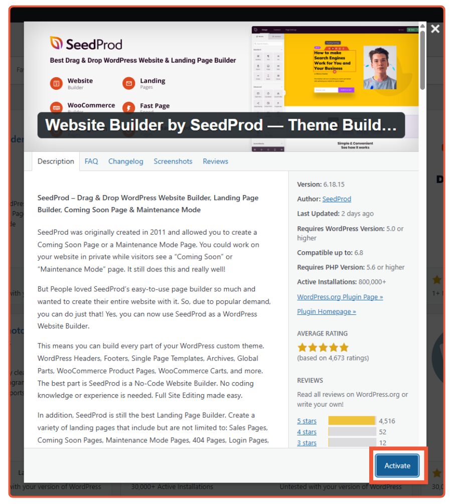 Activating WordPress Maintenance Mode with a Plugin 1