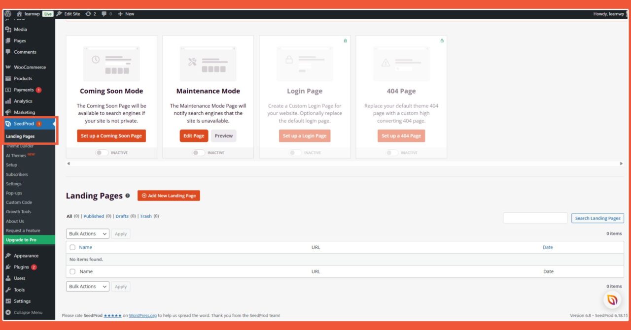 cara mengaktifkan wordpress maintenance mode