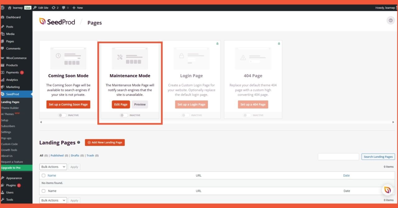 Cara menonaktifkan wordpress maitenance mode