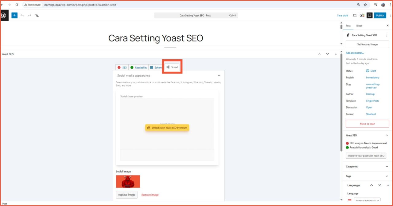 Edit SEO di post atau page Schema (2)