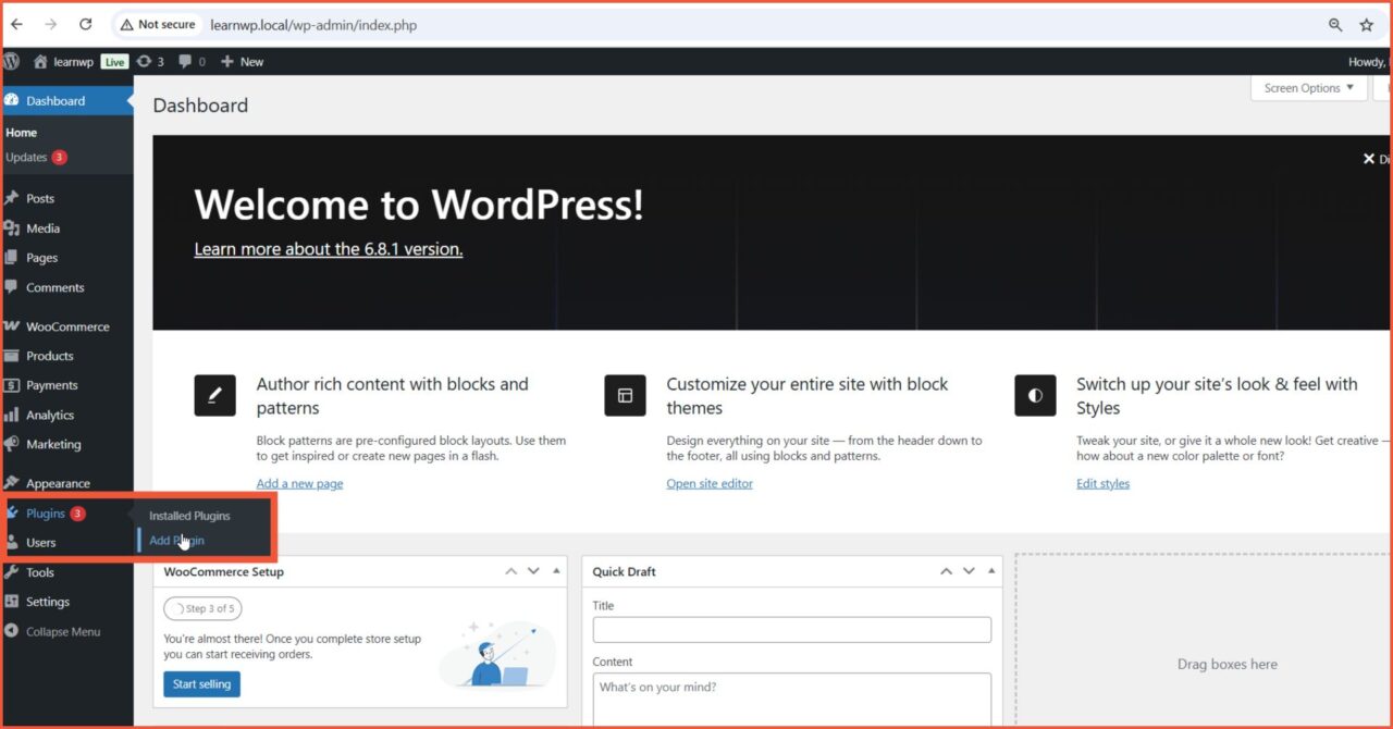 Install Yoast add plugin