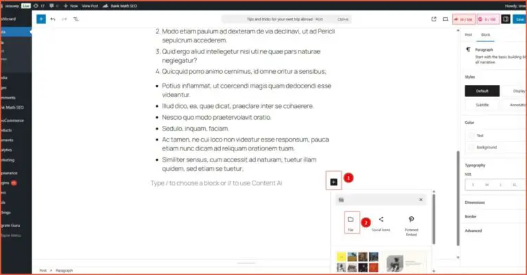 How to Display PDF Files in WordPress - without plugin - 1