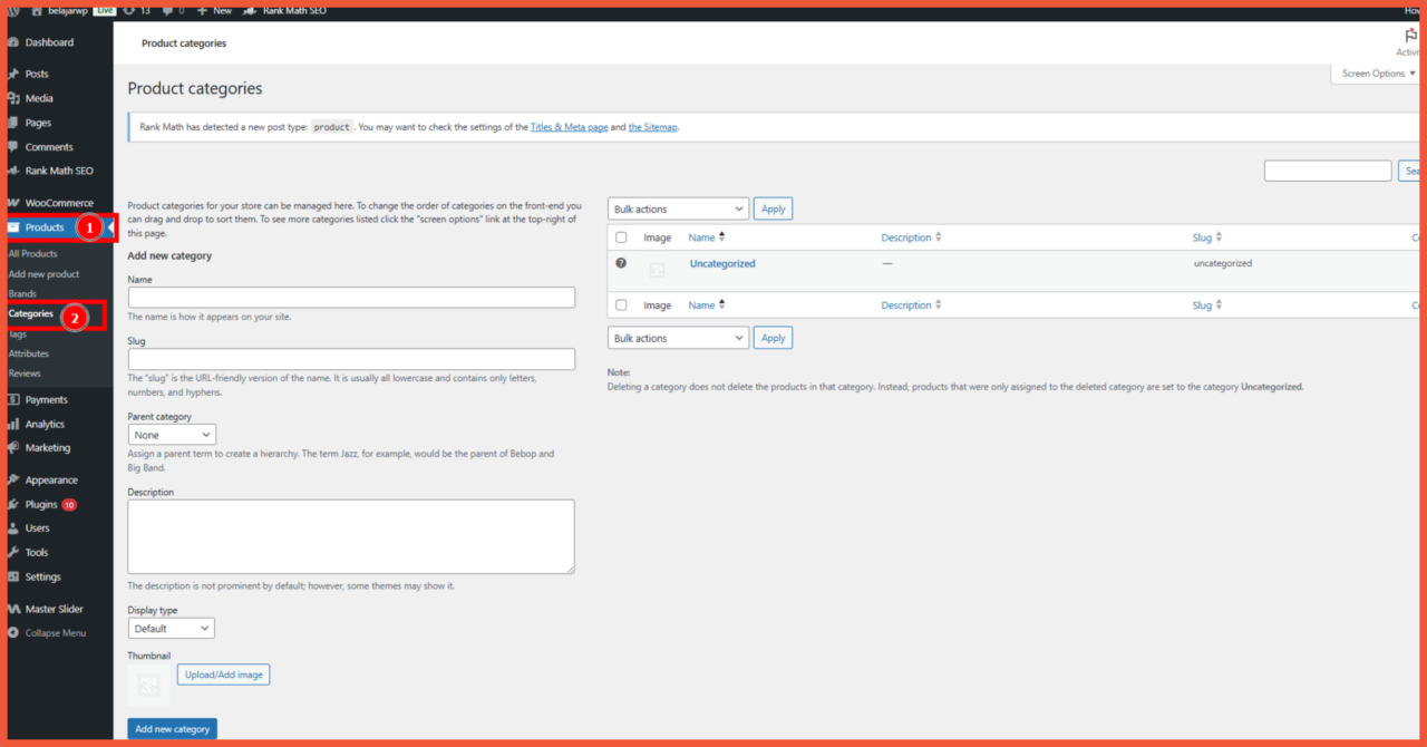 How to Create Product Categories in WooCommerce