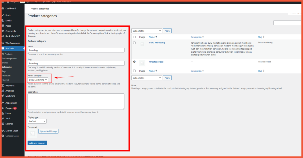 How to Create Subcategories in WooCommerce