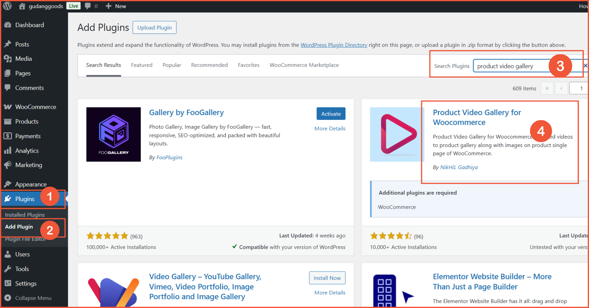 Cara Menambahkan Video ke Galeri Produk WooCommerce