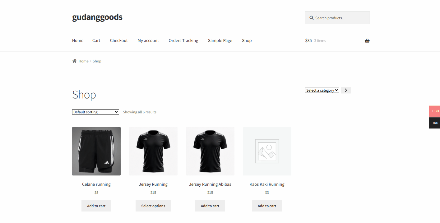 cara mengganti mata uang di WooCommerce
